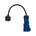 Amperion 13A Plug to 16A Commando Adaptor