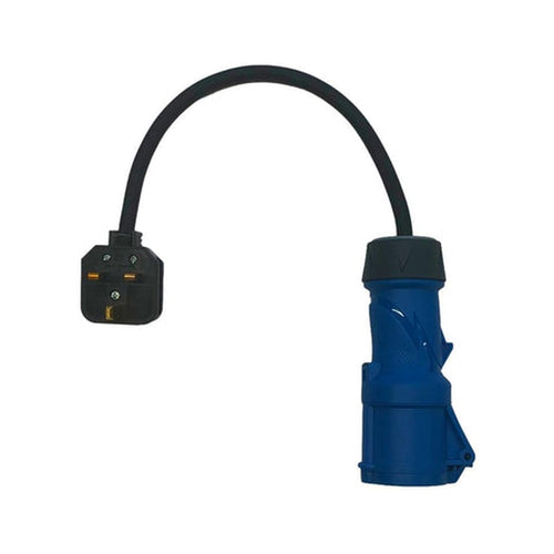 Amperion 13A Plug to 16A Commando Adaptor