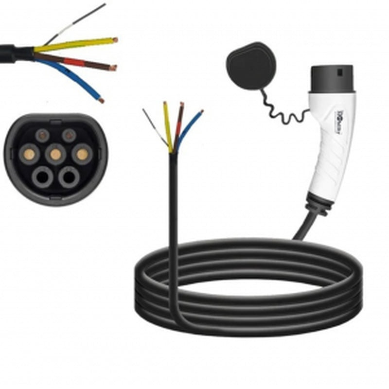 Amperion Core Type 2 to Type 2 EV Charging Cable 16A Single Phase