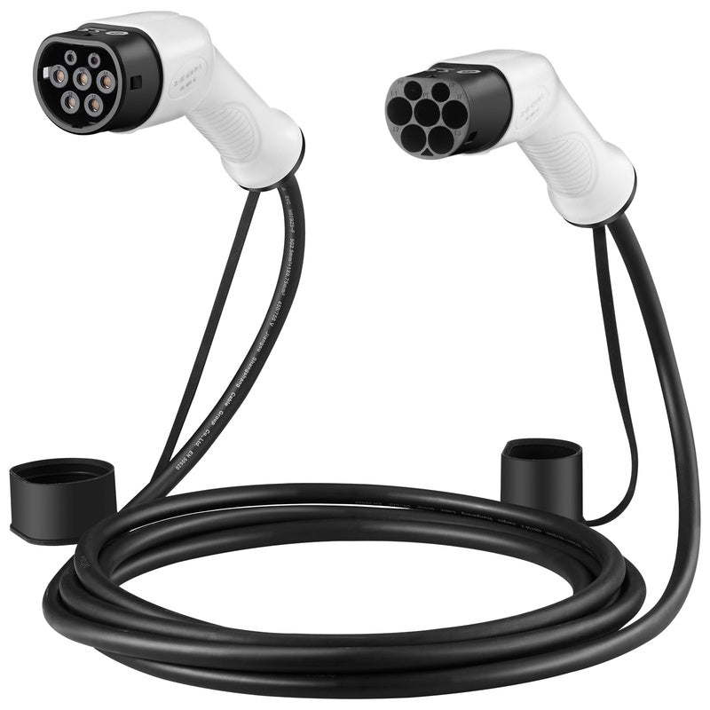 Amperion Flex Type 2 to Type 2 EV Charging Cable 32A Single Phase