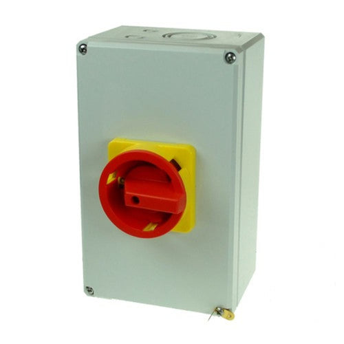Amperion IP65 Rotary Isolator 63A Four Pole