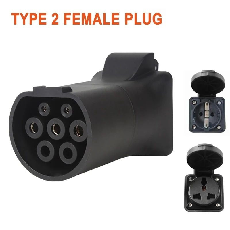 Amperion V2L Discharge Adaptor Twin Socket 16A