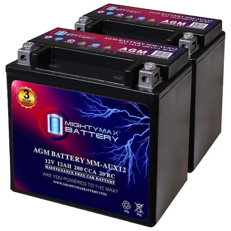 Hexcell Aux AGM 12V Auxiliary Battery 60 Ah