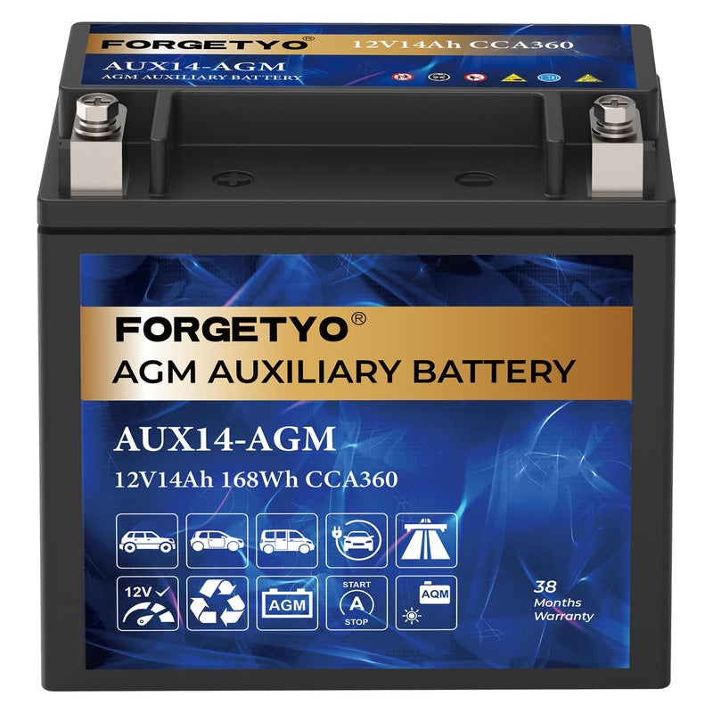 Hexcell Aux EFB 12V Auxiliary Battery 60 Ah