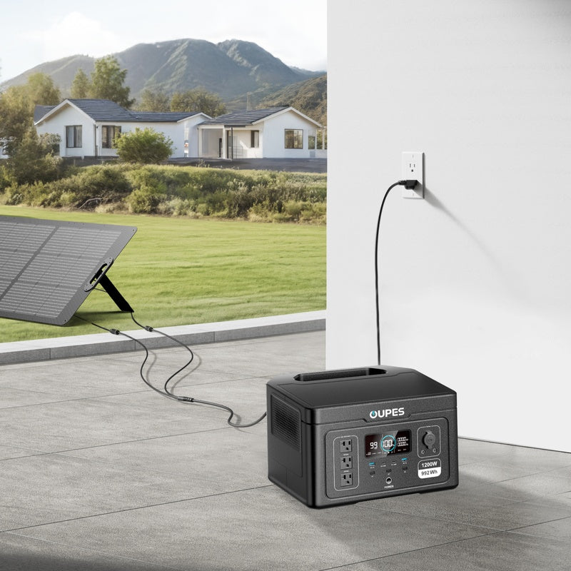 Hexcell Trek 1200 Power Station with Solar Input