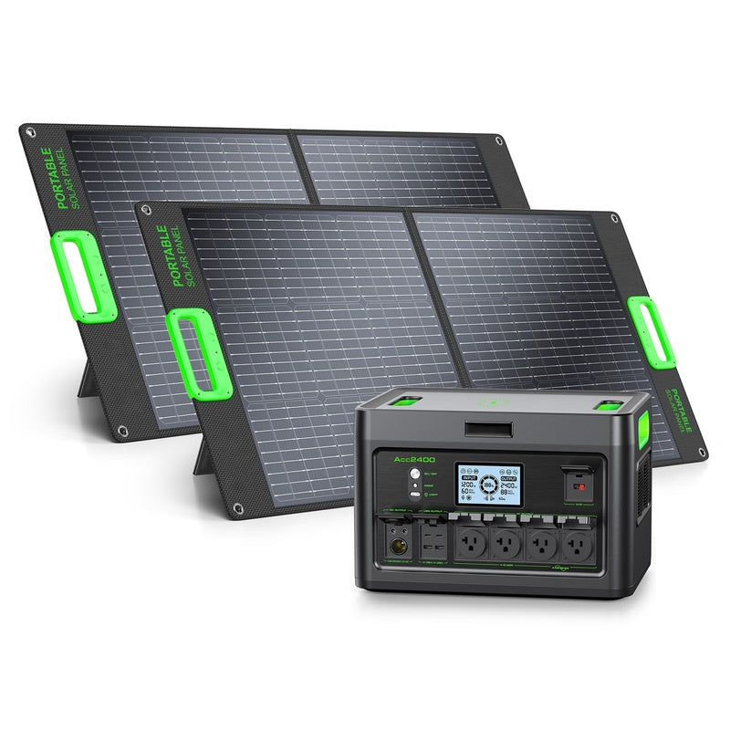 Hexcell Trek 2400 Power Station with Solar Input