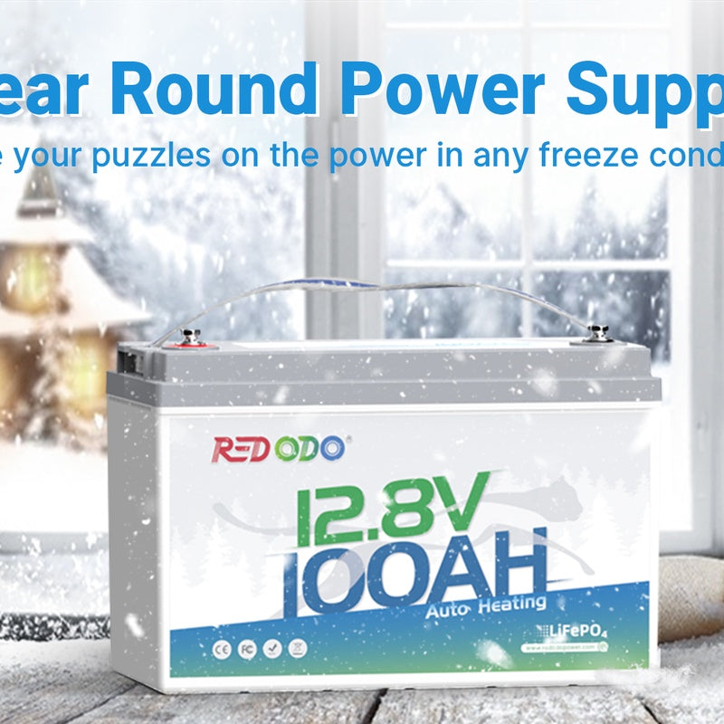 Hexcell Volt Lithium 12V Cold Weather Battery 60 Ah