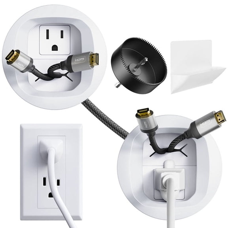 Volt & Bolt Wall Mounted Cable Hanger